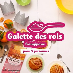 Pour une Epiphanie des plus gourmandes, rien de plus simple que notre kit galette des rois frangipane, une garniture en un clin d’oeil 👑 Et souriez, cette année la fête est sous le signe du smiley 😁 Retrouvez notre recette ici : https://bit.ly/2MkXEus | Vahiné
