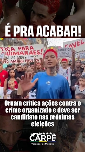 2.2M views · 24K reactions | 0 NOVIDADE: ORUAM E CRIME ORGANIZAD0 NÃO...