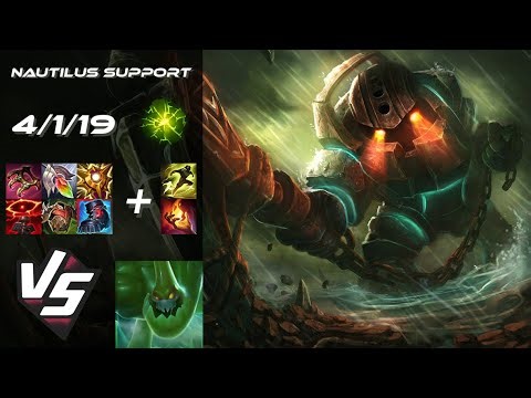 SUPPORT Nautilus vs Zac - EU Challenger Patch 25.18