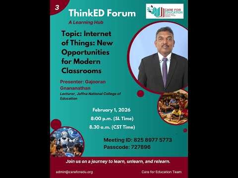 Session 3 Internet of Things New Opportunities for Modern Classrooms