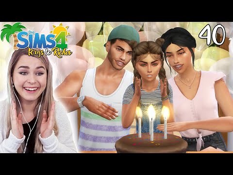 Happy Birthday - The Sims 4 Rags to Riches Part 40 | simfinity
