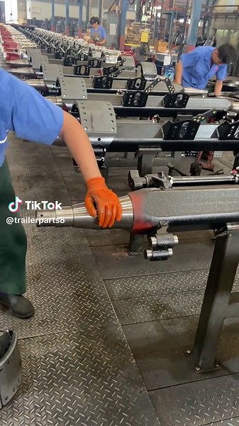 Understanding BPW Axle Brake Pad Assembly Process