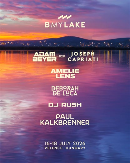 B MY LAKE 2026 - ITT VANNAK AZ ELSŐ BOMBA NEVEK ! Phase 1. bérletek már elérhetőek a készlet erejéig ! GROOVE. BEACH. LOVE. Jegyek & info: www.bmylake.hu /// B MY LAKE 2026 – HERE ARE THE FIRST BOMB NAMES ! Phase 1 passes are now available while stocks last ! GROOVE. BEACH. LOVE. Tickets & info: www.bmylake.hu | B my Lake Festival Official