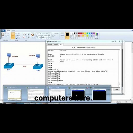 802.1Q Trunk Encapsulation - VLAN Tagging Explained!
