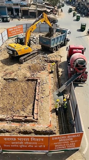 Swachh Bharat Public Toilet Transformation 2026 🚽 |Smart Aspirational Toilet #youtubeshorts