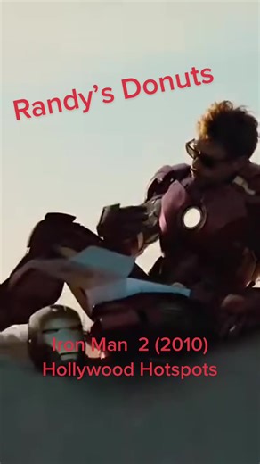Randy’s Donuts from Iron Man 2! #ironman2 #filminglocations #donuts🍩 #donutshop #hollywood