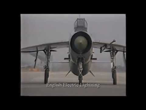 RAF Lightnings scramble training