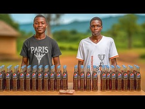 30 Pepsi Bottles, 2 Boys, 1 Winner – The CRAZIEST Drinking Battle Ever for $50! 🥤💸