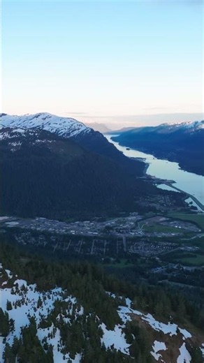 Thunder Mountain and the forests of Juneau, Alaska