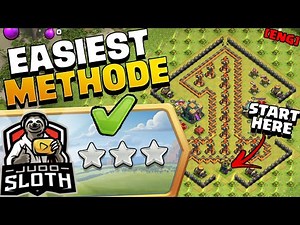 Easy 3 Stars in the Judo Sloth Challenge in Clash of Clans