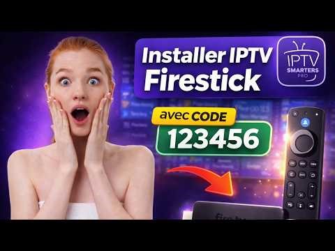 Installer IPTV Smarters Pro sur Firestick avec code (Méthode secrète)