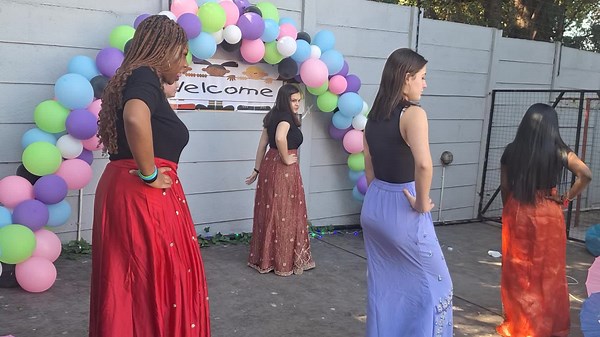 Dancing, a form of expression, no matter the culture!#stepsacademy #masterandmove #homeschool #learningisfun #parentsteaparty