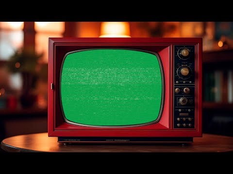 Retro TV Green Screen Template 📺 | Free Vintage Overlay for Video Editing | Global Kreators