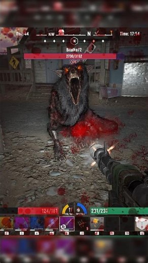 Bob has a pet DIREWOLF!?! 😳| 7 Days to Die HARDCORE Asylum mod Let’s Play #shorts