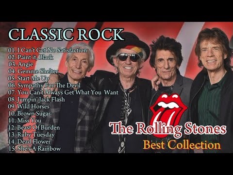 The Rolling Stones full Album BEST CLASSIC ROCK || without ads