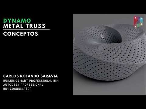 Cercha Estructural con Dynamo + Advance Steel I Programación Visual y Modelado Estructural