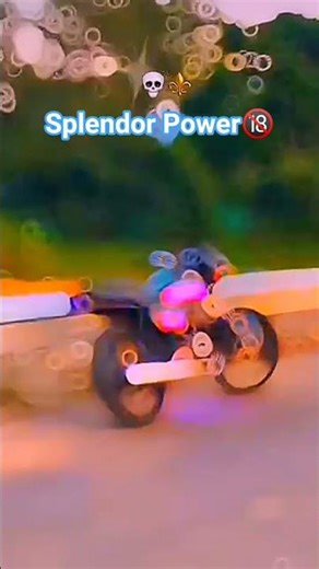Azul Song Pe Splendor Modify 😍 | Splendor Modified Bike Status | Trending Reel
