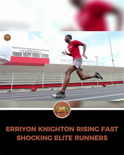 Erriyon Knighton rewriting sprinting at young age 🏃‍♂️💨