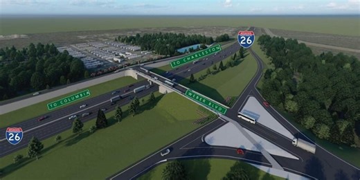 Palmetto Commerce Interchange project ahead of schedule, officials say