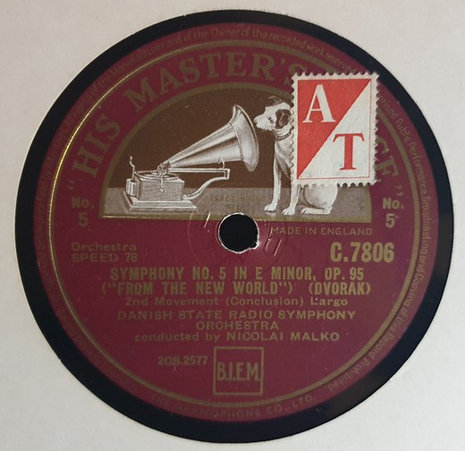 Nicolai Malko, Danish State Radio Symphony Orchestra / Dvorak - Symphony No. 5 "From the New World"