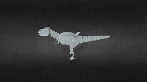 T-Rex Idle Cycle - 3D model by Armes