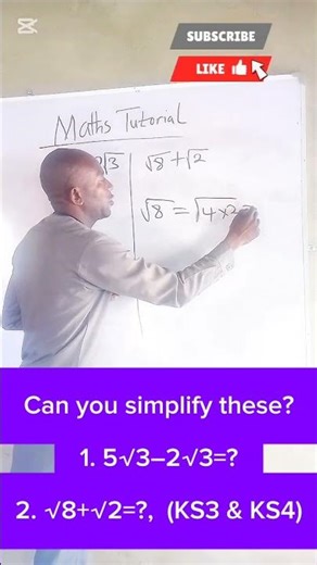 Most Students Get This Wrong! Can You Simplify These Surds? (KS3 & KS4) #maths