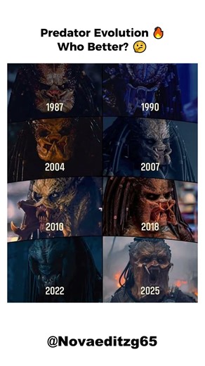 Predator Movies Evolution 🤯 Then vs Now