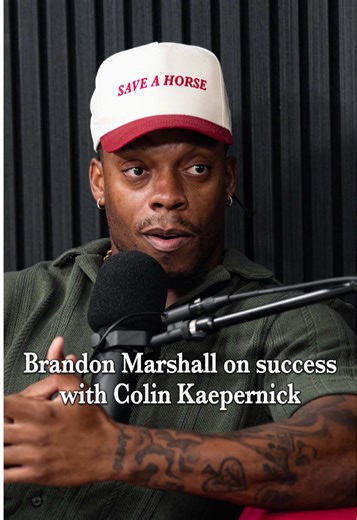 Brandon Marshall credits Colin Kaepernick with helping him get NFL exposure in college #NFL #BrandonMarshall #CFB