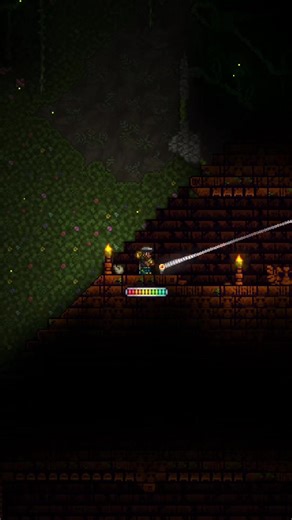 Exploring the Jungle with Lihzahrd in Terraria