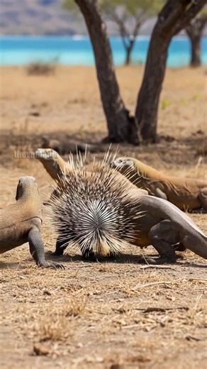 45K views · 231 reactions | Wildlife Ranger Saves Porcupine From Deadly Komodo Dragons! #rescue #animals #wildlife | Laugh, Cry and Smile | Facebook
