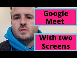 Create a Separate Presentation Window in Google Meet