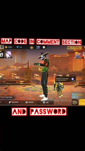 “NEW DANCE MAP MAP CODE IN DESCRIPTION 🔑 #FreeFire #FreeFireIndia #FreeFireUpdate #FreeFire