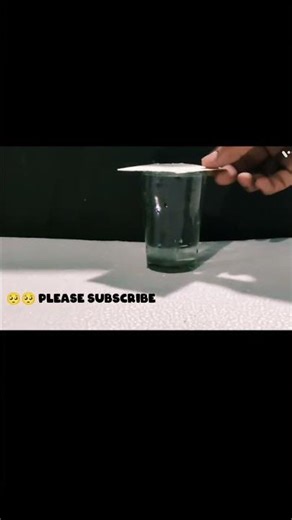 Magic Water Trick | Water Doesn’t Fall When Glass Is Upside Down 😲✨