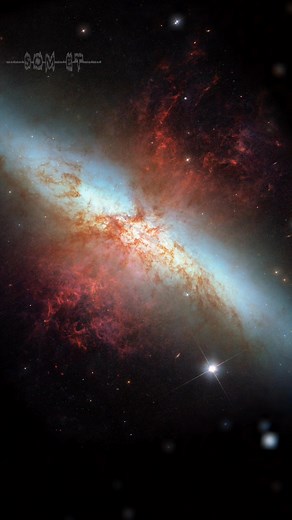 Inside Messier 82: Exploring a Light Echo in Space