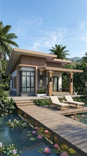 #แบบบ้านปูนสำเร็จรูป #แบบบ้านสวน #แบบบ้านทันสมัย #home #แบบบ้านเดี่ยว #house