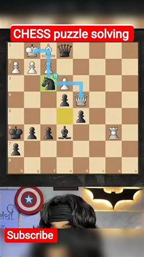 CHESS puzzle solving 10 second #chess #shorts