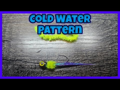Crappie fishing Pattern for Cold water crappie Jig tie