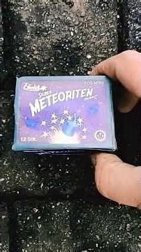 Feuerwerk Funke Gold Silber Meteoriten Kaliber A C #fireworks #pyro #pyrotechnica