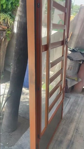 Cómo hacer puerta mosquitera usando sobrantes