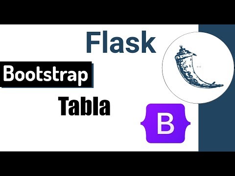 🥐 Flask y Bootstrap 5 - Estilo para el listado con el componente de Tabla 5