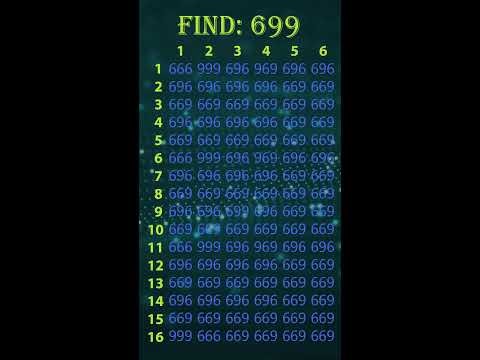 Testing the World Most Difficult Number Grid Under Extreme Time Pressure