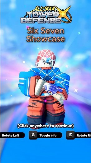 Six Seven Showcase | Roblox All Star Tower Defense X | Guido Mista
