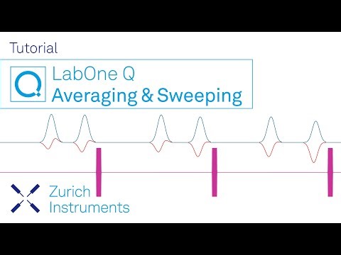 Averaging & Sweeping | Quantum Experiment Control