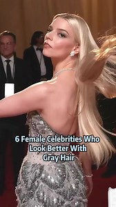 15K views · 138 reactions | 6 female celebrities who look better with gray hair #celebrities #foryou #movie #us #hollywood #celebrity #hair | Groove Legends | Facebook