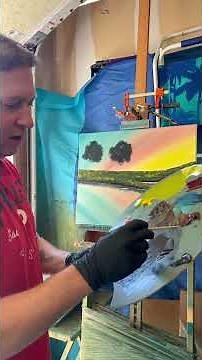 Paint Beautiful Maple-Style Trees | Bob Ross Wet-on-Wet Oil Painting Tutorial #BobRoss #OilPainting