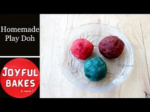 No cook easy Play Doh recipe | Homemade play doh
