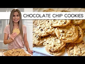 HOW TO MAKE THE BEST CHOCOLATE CHIP COOKIES | CHOCOLATE CHIP PUDDING COOKIES