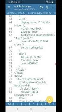 Ejemplo 5. "Formulario de Registro a Canal de Noticias" #python #html