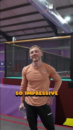 Impossible Backflip Trick #gymnastics #backflip