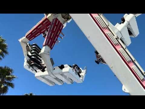 Fireball Off ride 4K Santa Cruz Beach Boardwalk 2026